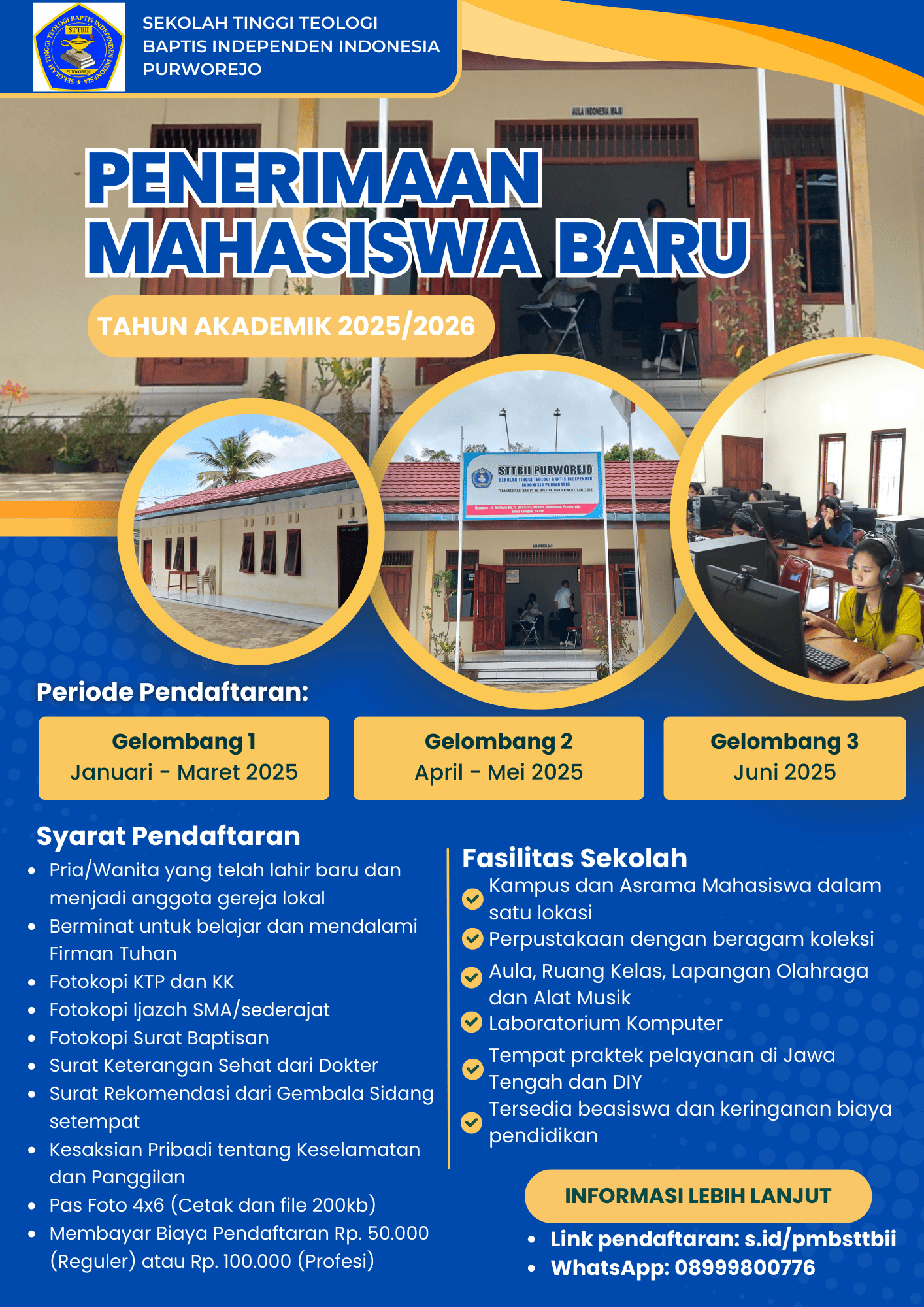 Brosur PMB STTBII Purworejo