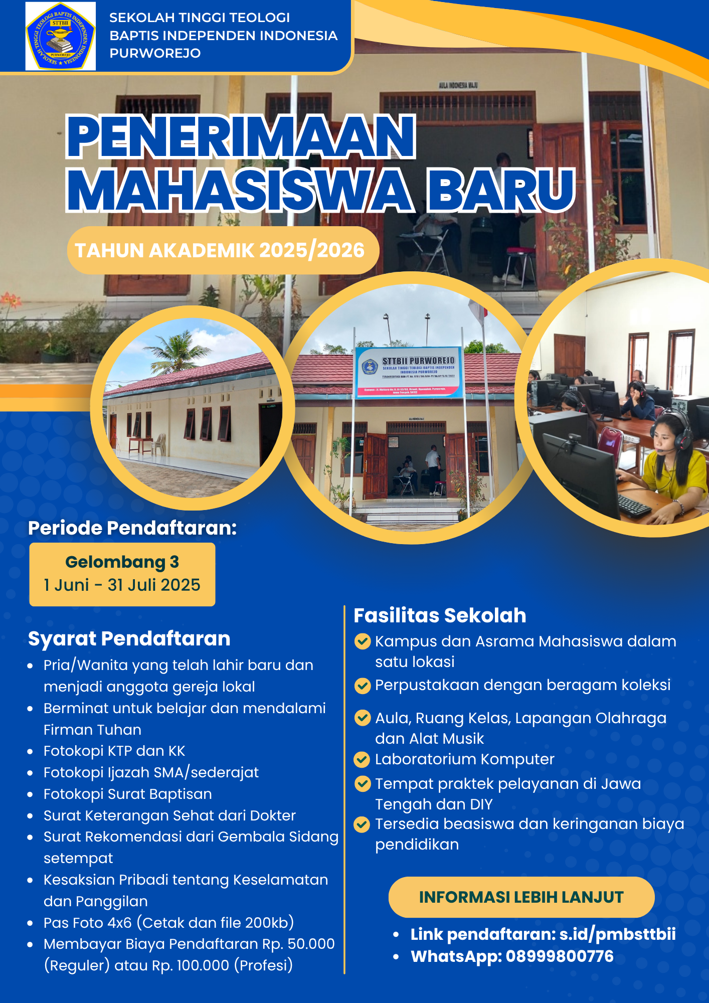 Brosur PMB STTBII Purworejo